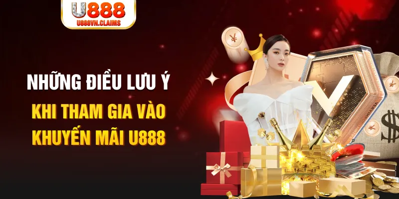 Những điều lưu ý khi tham gia vào khuyến mãi U888